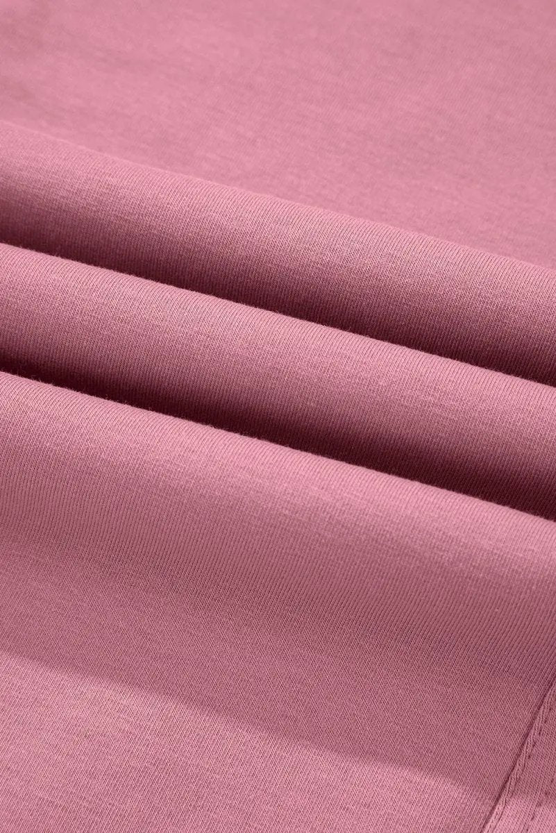 Light Pink Lace-up Elastic Waist Sleeveless Square Neck Jumpsuit - Love Salve